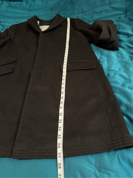 Banana Republic Other - Banana Republic Black Wool-Blend Coat with Lined Interior Sz XL